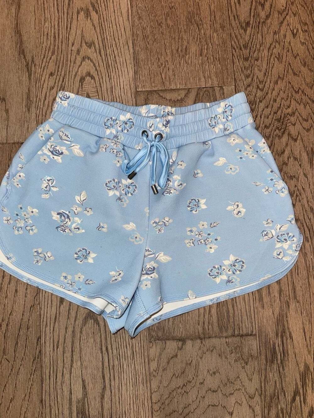 AS Revival Blue and White Floral Shorts Size S
